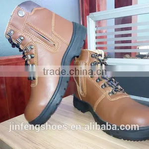 Industrial Cheap Steel Toe Cap Brand Rubber Outsole Anti-slip Steel Toe Safety Shoes/boots thumbnail-2