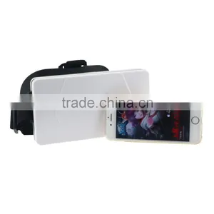 Hot Selling Factory 3D Virtual Reality Helmet VR HMD Google Cardboard 3D VR Box Glasses thumbnail-6
