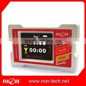 DMI420 Fast Response Dual Axis Metal Protractor With Calibration Alarm Deg/mm Dual Unit Switch Multi-function WOODEN BOX PACK thumbnail-1