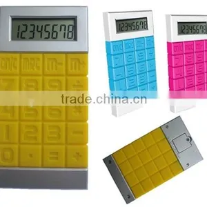 Promotional Flexible Silicone Calculator thumbnail-1