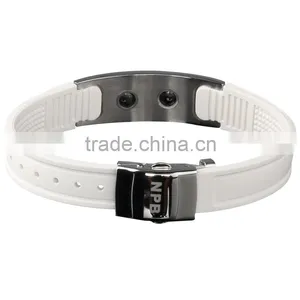 Noproblem D007 FDA Germanium Tourmaline Power Magnetic Scalar Energy Zircon Crystal Bracelet thumbnail-2