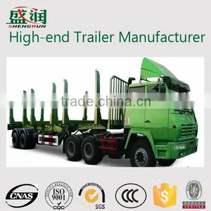 Trailer for Use to Transport Timber / Wood Transportation Truck thumbnail-1
