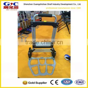 Portable Foldable Luggage Hand Trolley/ Aluminum Folding Luggage Hand Trolley/heavy Duty Aluminium Folding Luggage Trolley thumbnail-1