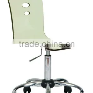 Hot Sale,cheap,metal,Acrylic,swivel Barstool HG1210 thumbnail-1