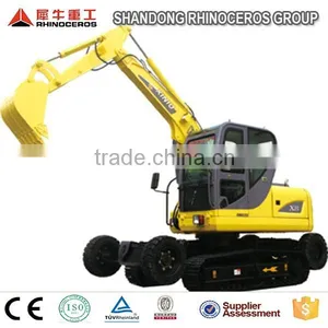 Wheel Tracked Excavator 8ton Excavator Attachments Excavator Sales thumbnail-4