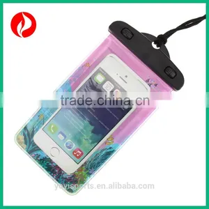 IPX8 Pvc 6 Inch Seal Waterproof Cell Phone Dry Bag for Swimming thumbnail-1