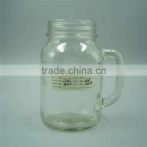 570ml Clear Heritage Beer Glass Cups/ Coffee Cups/ Tea Cups for Pub & Hotel With Metal Caps thumbnail-1