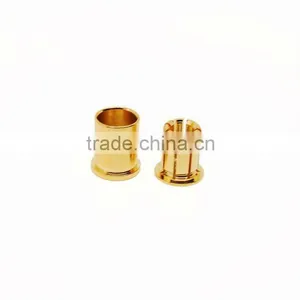 6.0mm Gold Plated Bullet Connector Banana Plug Male and Female thumbnail-1