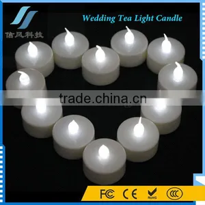 White Flameless Tea Light Candle LED Decorative Candle for Wedding Holiday Birthday Party Christmas thumbnail-2