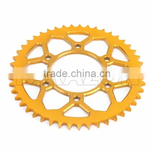 Chinese Wholesale High Performance CNC Machined Motorcycle Chain Sprocket From Tarazon thumbnail-2