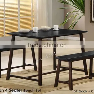 Furniture,dining Set,chair,table(Watson 4 Seaters Bench Set) thumbnail-1