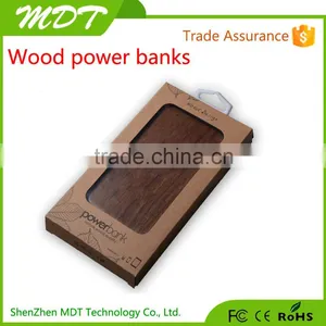 Universal Larger Capacity Wooden or Bamboo Portable Power Bank Station 200000 Mah thumbnail-5