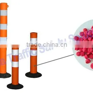 Unbreakable EVA Flexible Roadway Plastic Barrier Post With Super Bright Reflective thumbnail-4