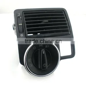 Chrome Light Switch Ring for vw Golf Accessories thumbnail-3
