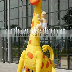 Inflatable Giraffe With Baby for Outdoor Decoration thumbnail-1
