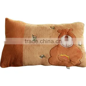 Lovely Embroidered Custom Travel Pillow thumbnail-1