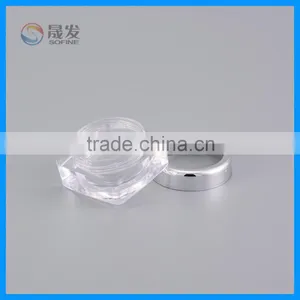 Clear San Small Cosmetic Jar thumbnail-3