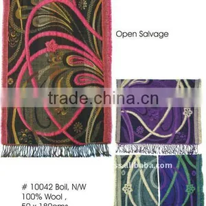 MERINO WOOL SHAWLS WITH MOHAIR WOOL thumbnail-1