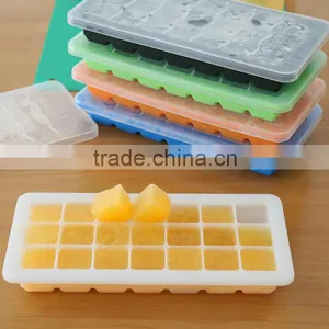 21 Perfect Square Ice Tray Superior Mold With Flexible Easy Release Ice CubeTray thumbnail-6
