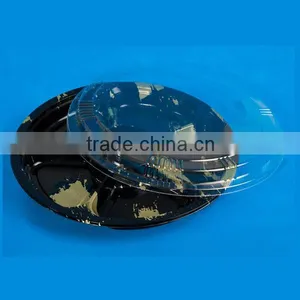 Disposable Plastic Round Food Divided Packaging thumbnail-1