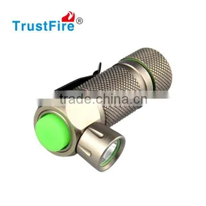 Trustfire LED Mini Keychainrechargeable Torch Led Stainless Steel Pocket Flashlight thumbnail-1