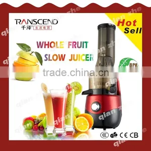 Wide Mouth Slow Juicer With New Modern Design, Electric Juicer, Stainless Steel Manual Juicer, CE, CB, GS, ROHS Approval thumbnail-1
