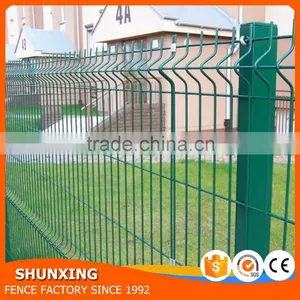 RAL 6005 Hot Dipped Galvanized Mesh Fence for Sale thumbnail-6
