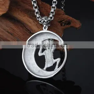 Personalized Design Skull Jewelry Wholesale Arrowhead Pendant thumbnail-2