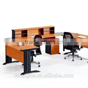 Heated 3 Person Office Desk for Office Furniture D-011A thumbnail-1