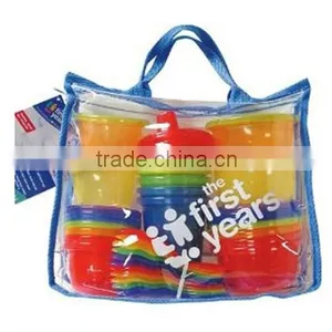pu Lady Cosmetic Bag Sublimation Heat Transfer Cosmetic Bag Hotel Article thumbnail-5