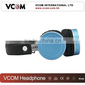 VCOM Metal Shell Mini Cute DJ Headphones With Supar Bass Sound thumbnail-4