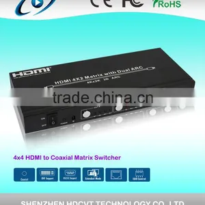 Best Price 4 by 2 HDMI Matrix With Dual ARC thumbnail-2