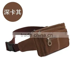 Fashion Waist Pack Canvas Waist Bag Fanny Pack Waist Belt Bag 2 Colors thumbnail-6