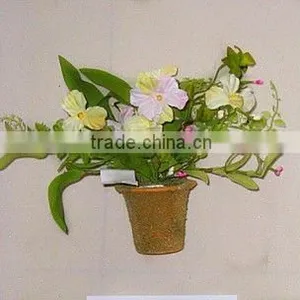 2012 New Style Artifiical Flower in Pot for Table Decoration thumbnail-1