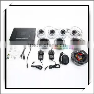 420TVL 4 Channel H.264 IR Security Camera Network DVR Surveillance System thumbnail-1