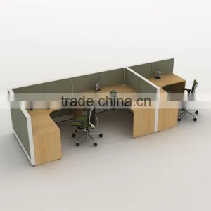 Easy Assembled Simple and Clear Office Fabric Partition Panel(T8-Series) thumbnail-1
