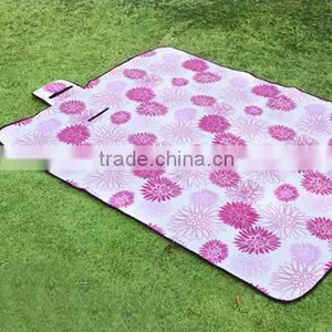 Stripe Pattern Waterproof Printed Picnic Blanket thumbnail-3