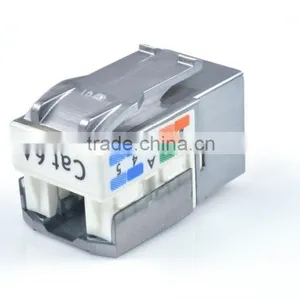Network Solution Coated Cat 6A RJ45 UTP Keystone Jack thumbnail-4