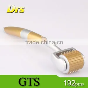 Gold Handle Brown Head Zgts Titanium Derma Roller thumbnail-4