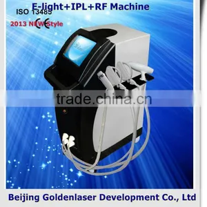 2013 Laser Tattoo Removal Slimming Machine Cavitation E-light+IPL+RF Machine Trimmer Manufacture/supplier thumbnail-1