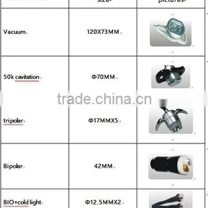 2016 New Technology! 50K Cavitation Negative Pressure Vacuum rf Slimming Machine thumbnail-4