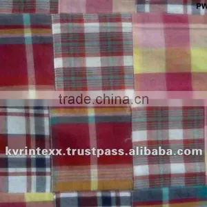 Cotton Checked Fabric thumbnail-1