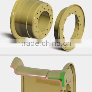 Forklift Rim and Construction Wheel Rims for Medium Large Construction Wheels thumbnail-3