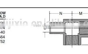 PF2225 Street Tee, Brass Pipe Fitting, Auto Parts thumbnail-4