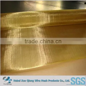 Woven Type Brass Decorative Wire Mesh thumbnail-1