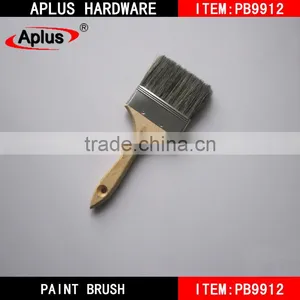 Wholesale Wall Bristle Paint Brush With Wooden Handle thumbnail-3