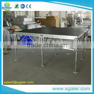 Fashion 4ftx8ft Aluminum Stage Deck Festival Stage Hire From Sgaier thumbnail-1