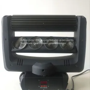 New Disco 8Eyes 4in1 Wedding Lighting Home Full Color 8*12W LED Spider Beam Moving Head Light thumbnail-2
