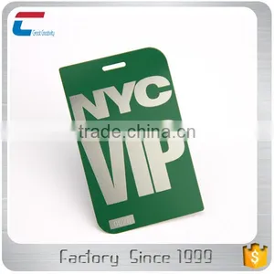 Custom Panton Color Printed Laser Out Metal Visiting Card thumbnail-1