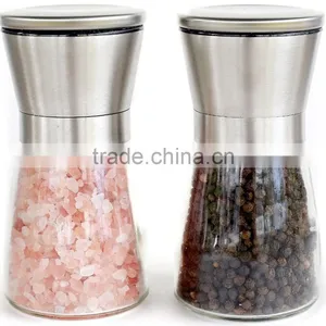 304 Stainless Steel 18/8 Salt and Pepper Grinder Set thumbnail-2